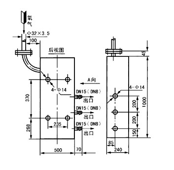 JD-OX系列氧气用点阀箱